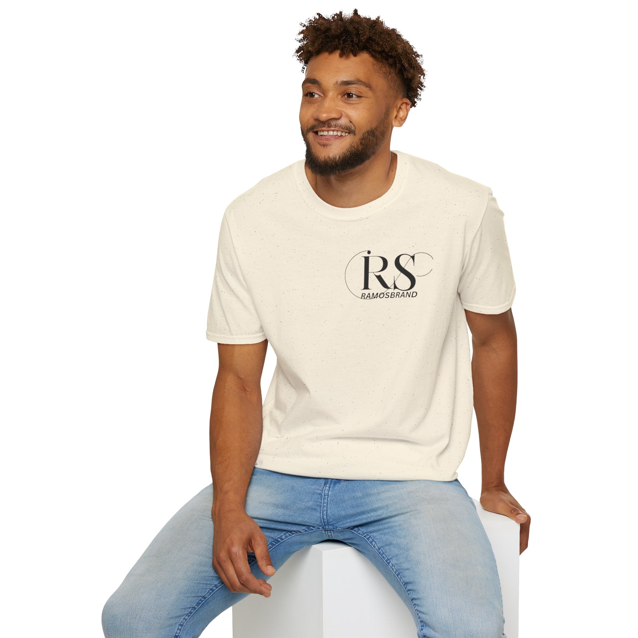 RS RAMOS Brand  T-Shirt — Minimalist Initials Tee