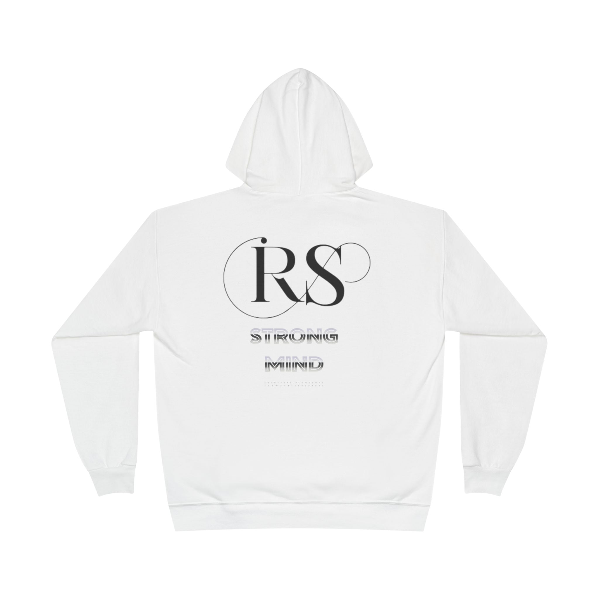 RS RAMOS Brand  Hoodie | Minimal Script Logo Pullover