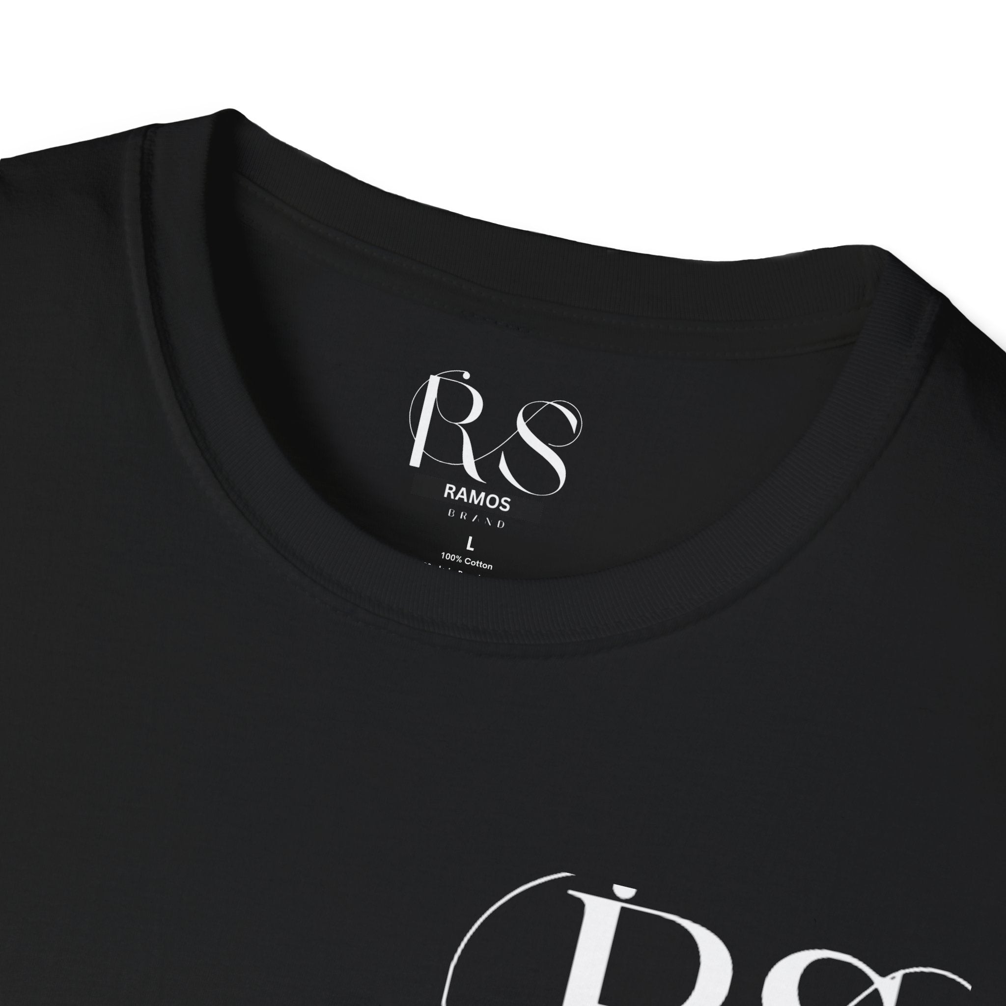 RS RAMOS  T-Shirt — Elegant Initials Tee