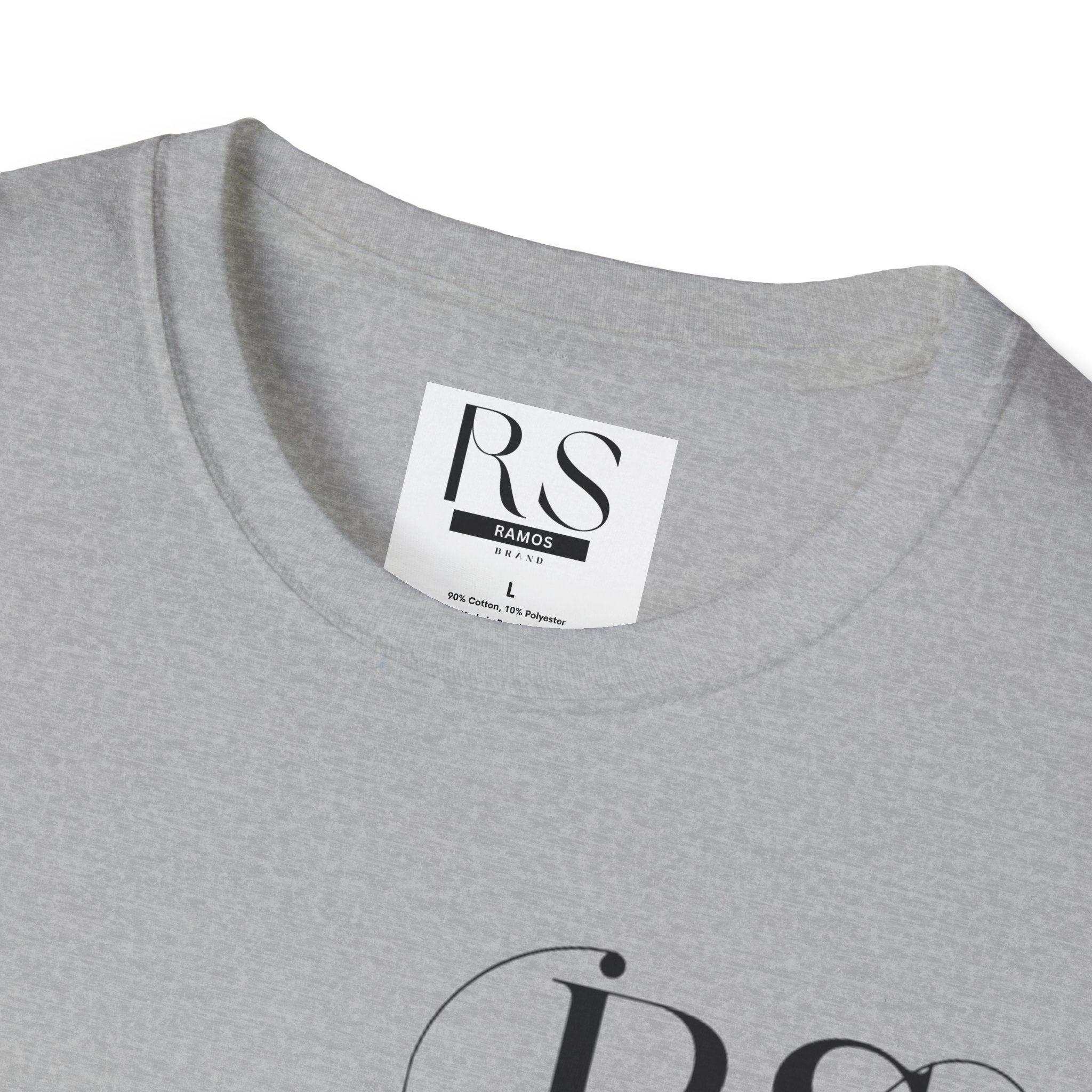 RS RAMOS Brand  T-Shirt — Minimalist Initials Tee