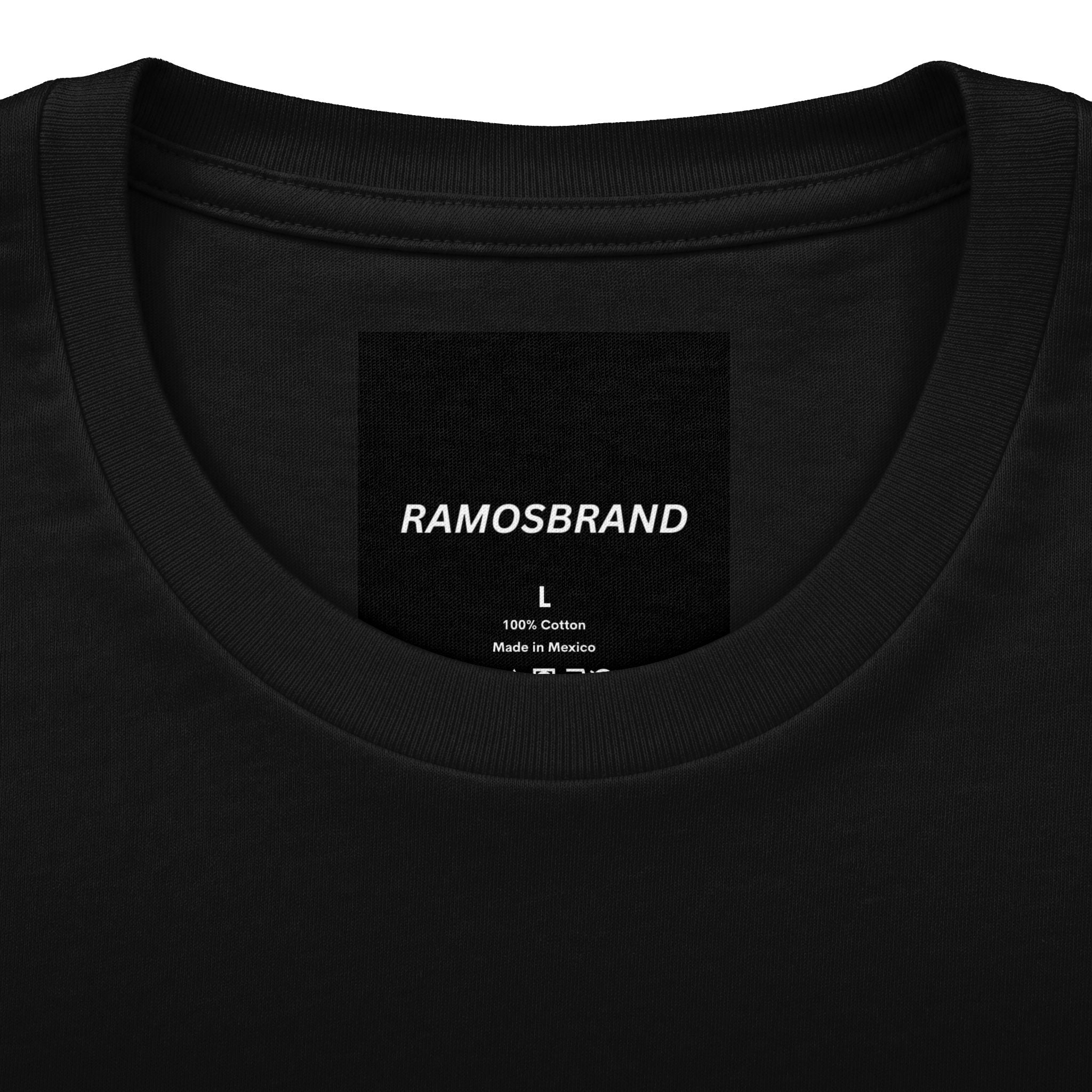 RS RAMOS Brand T-Shirt – "Mira Atrás y Agradece a Dios / Mira Adelante y Confía en Dios.