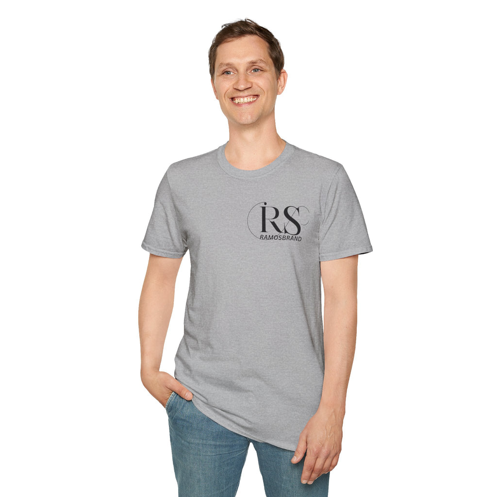 RS RAMOS Brand  T-Shirt — Minimalist Initials Tee