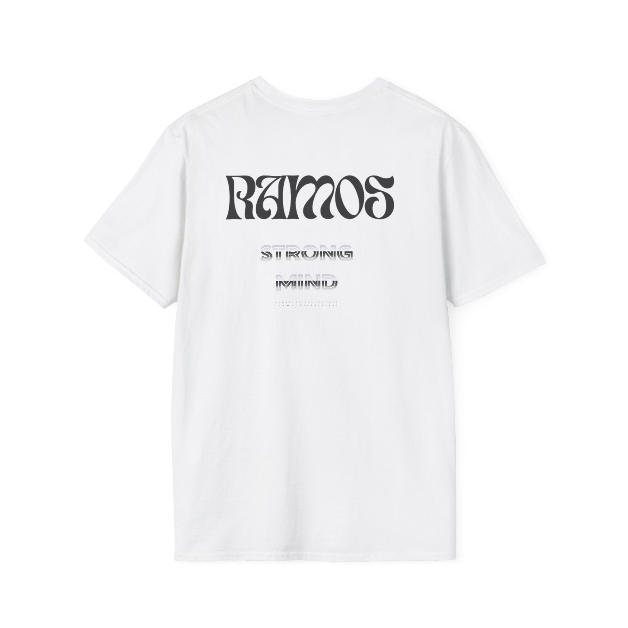 RS RAMOS Brand  T-Shirt — Minimalist Initials Tee