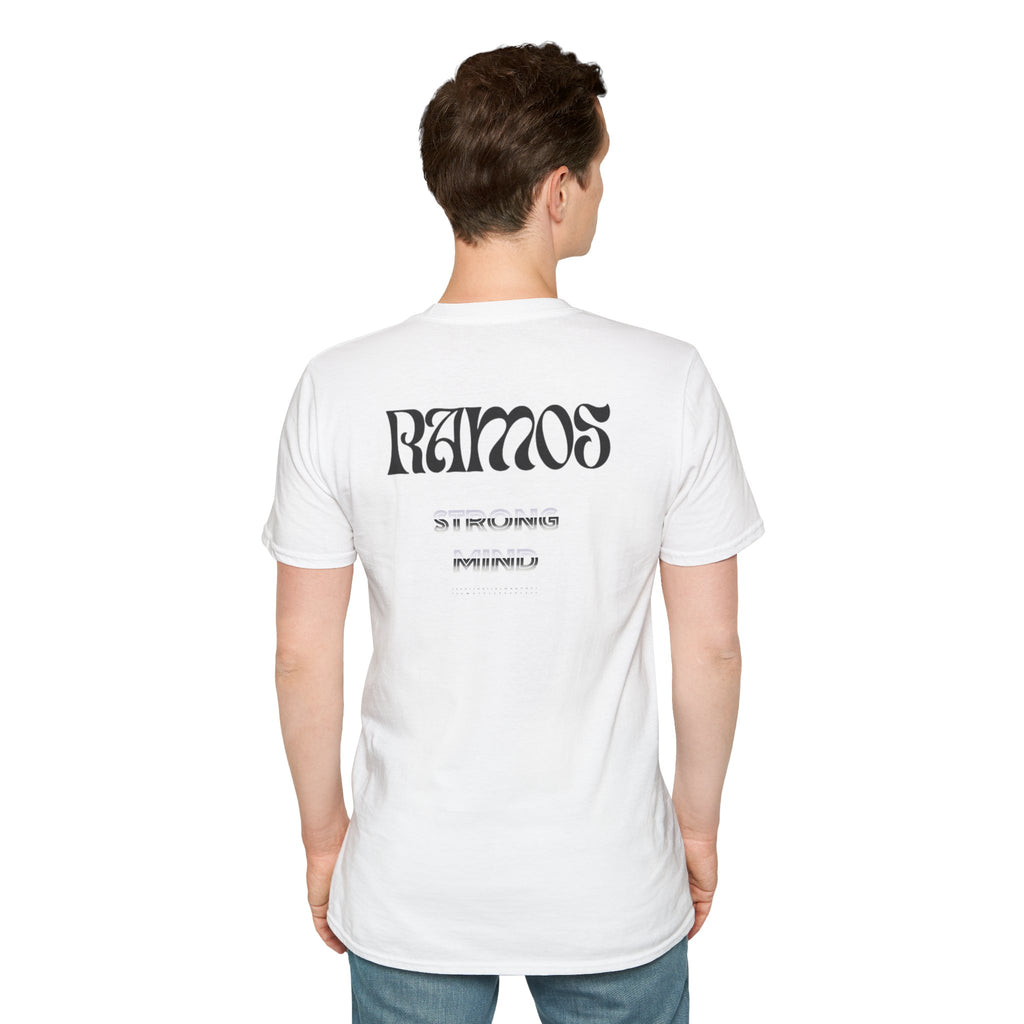 RS RAMOS Brand  T-Shirt — Minimalist Initials Tee