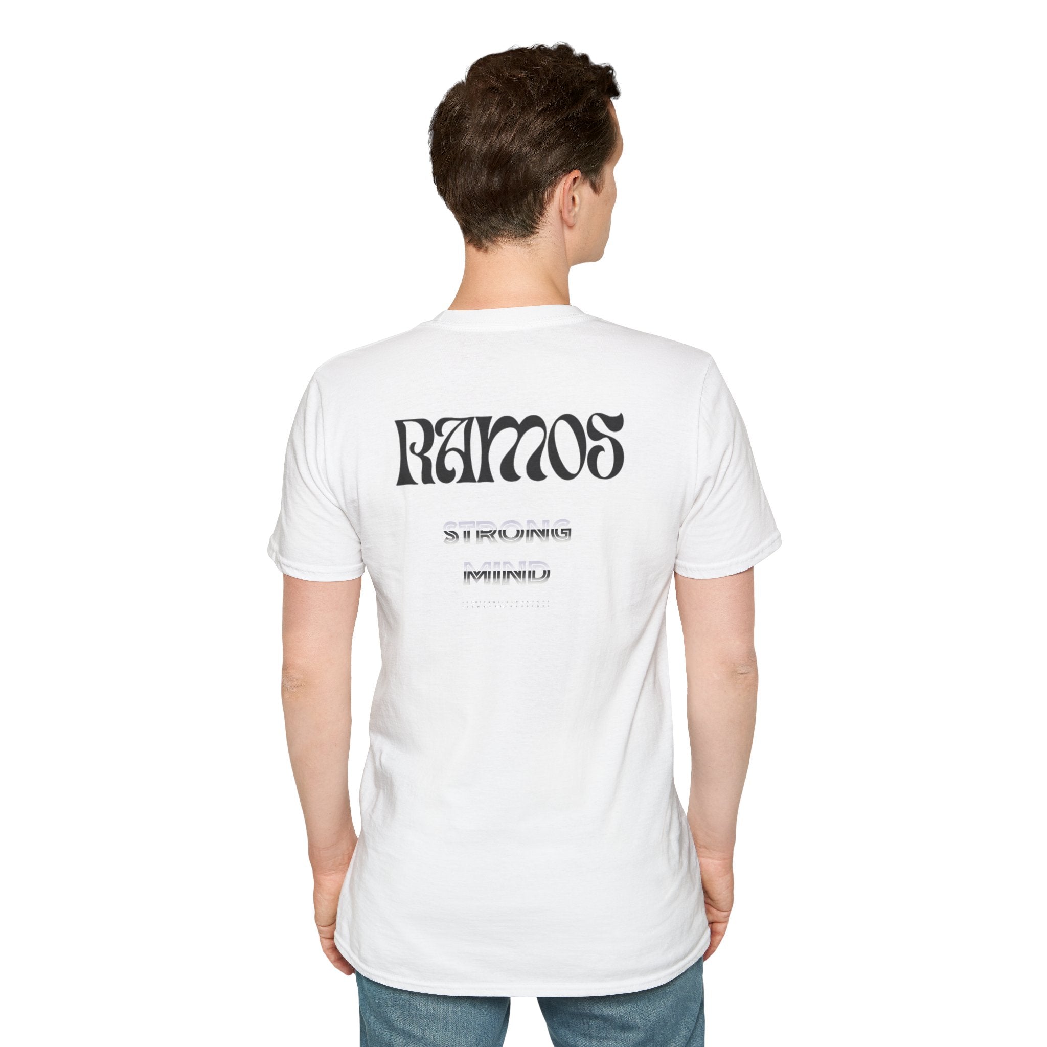 RS RAMOS Brand  T-Shirt — Minimalist Initials Tee