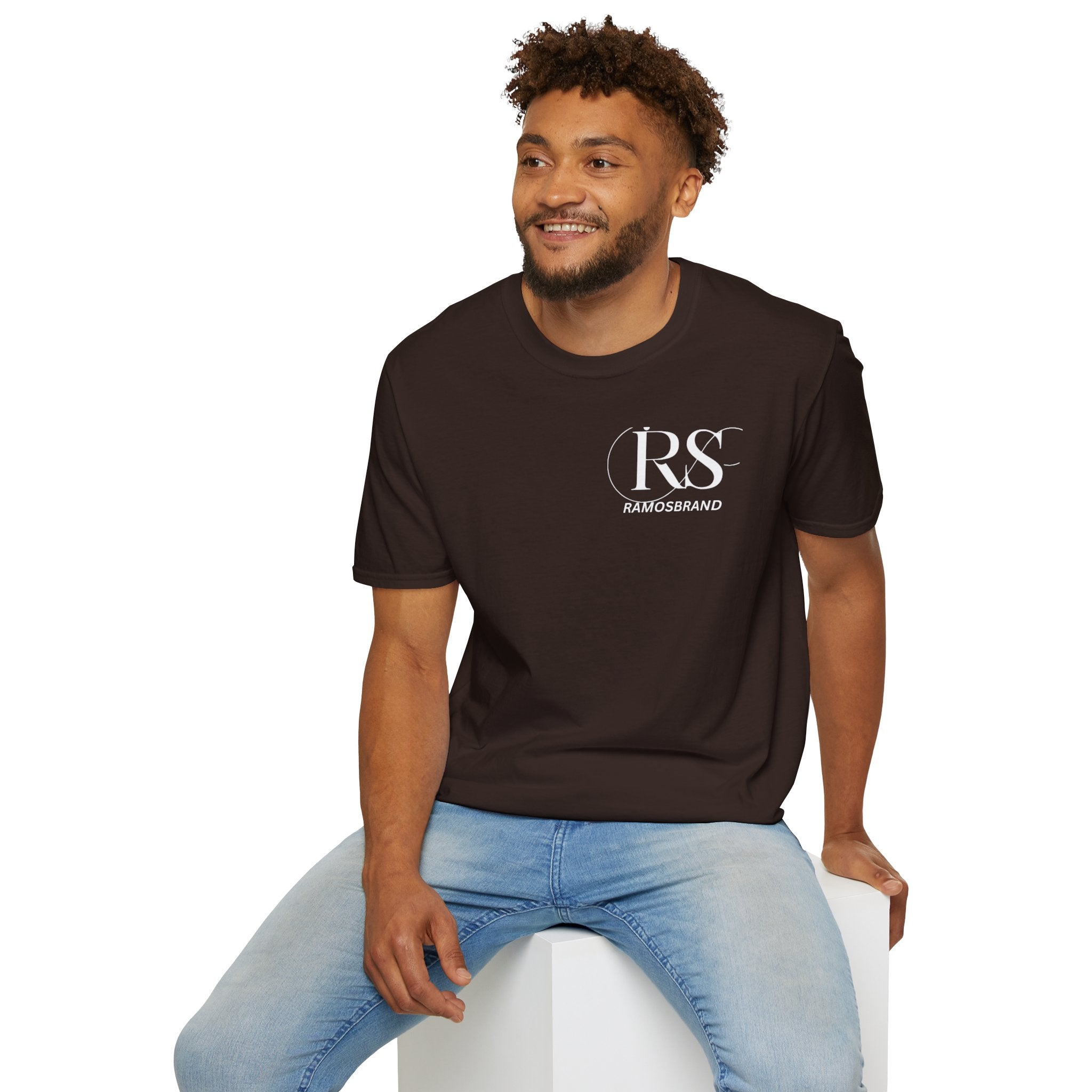 RS RAMOS  T-Shirt — Elegant Initials Tee