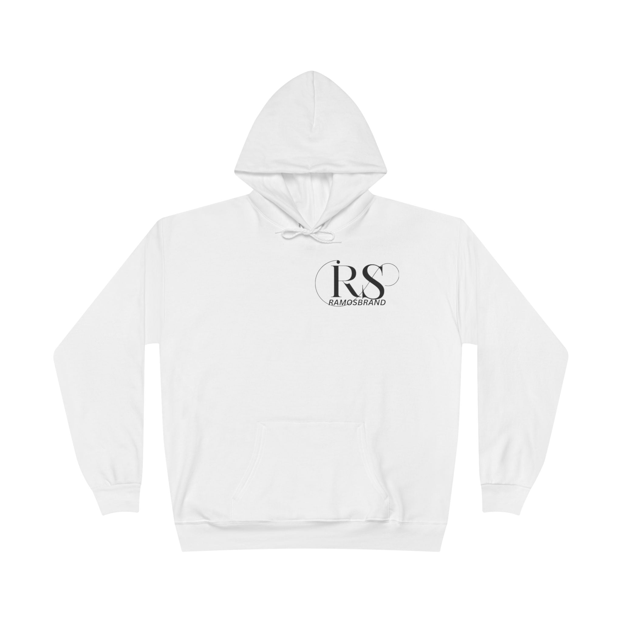 RS RAMOS Brand  Hoodie | Minimal Script Logo Pullover