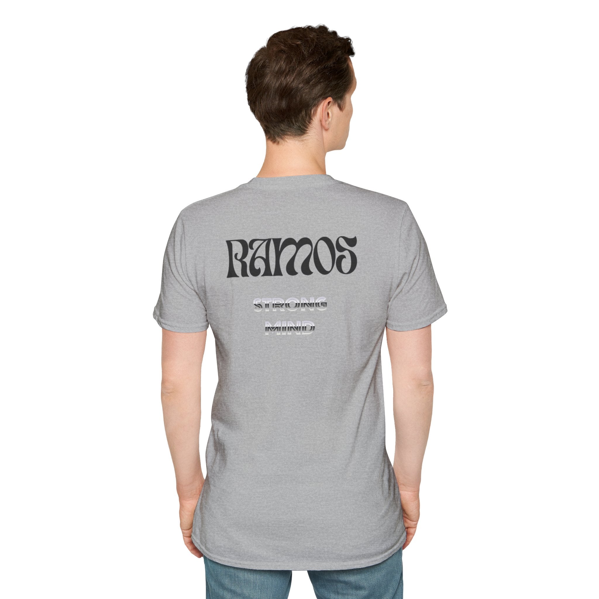 RS RAMOS Brand  T-Shirt — Minimalist Initials Tee