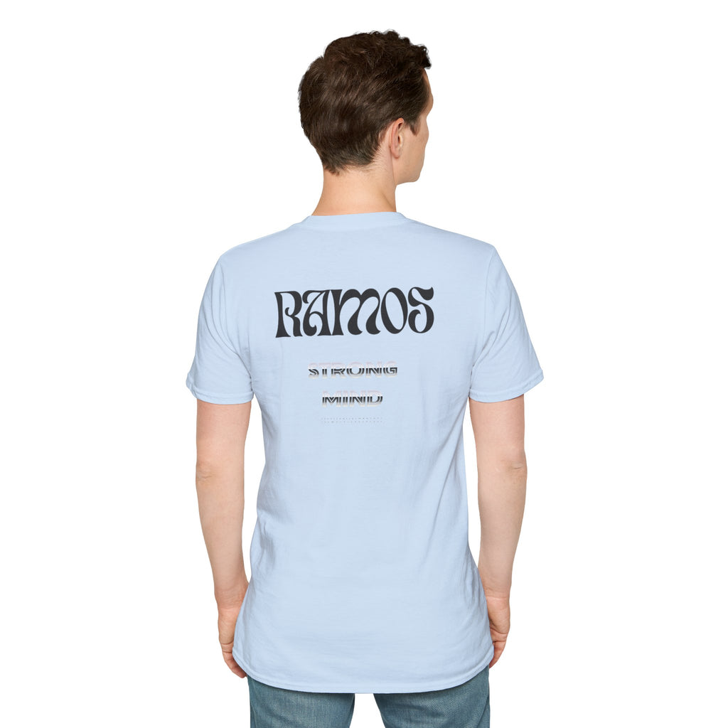 RS RAMOS Brand  T-Shirt — Minimalist Initials Tee