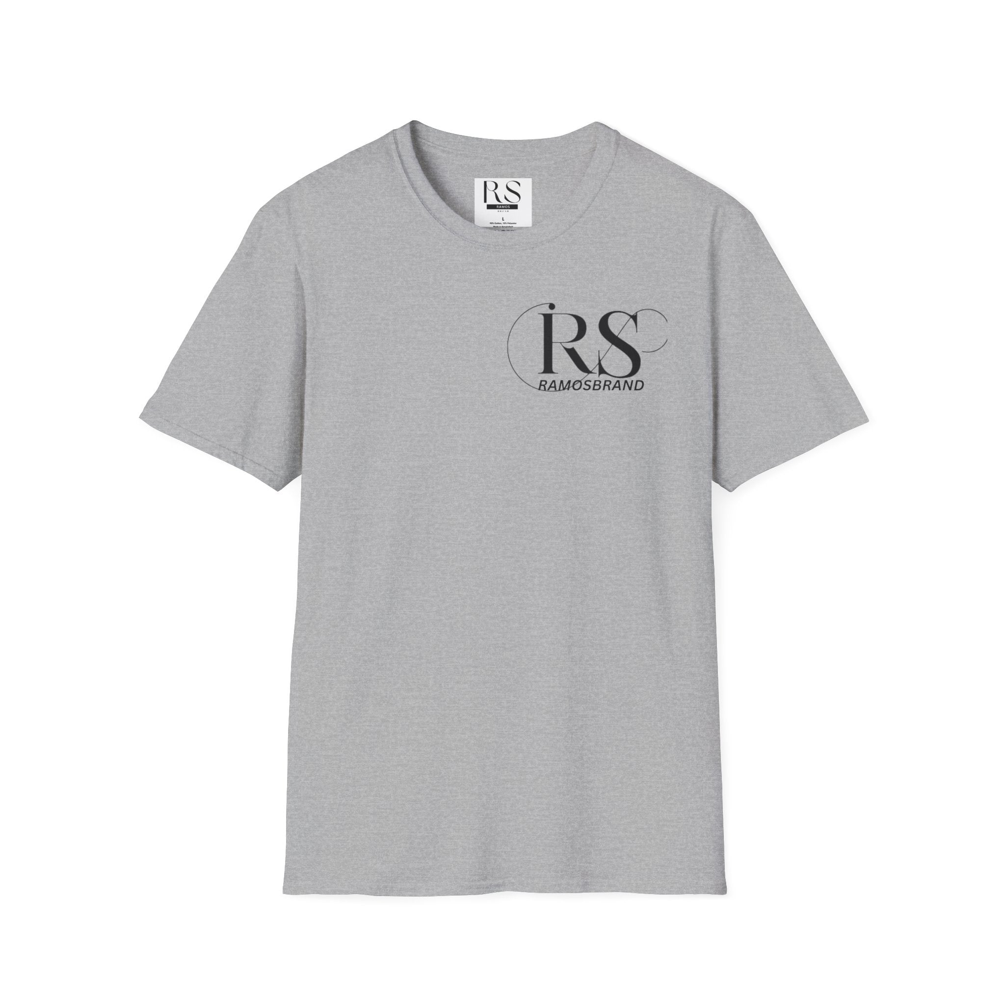 RS RAMOS Brand  T-Shirt — Minimalist Initials Tee