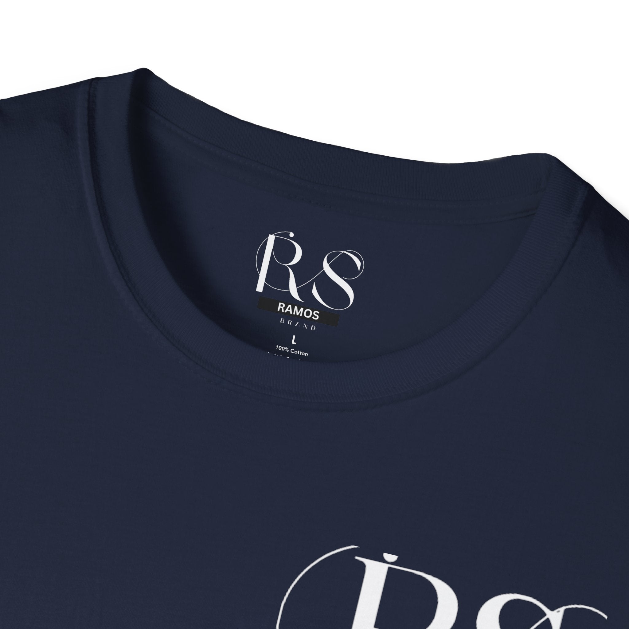 RS RAMOS  T-Shirt — Elegant Initials Tee