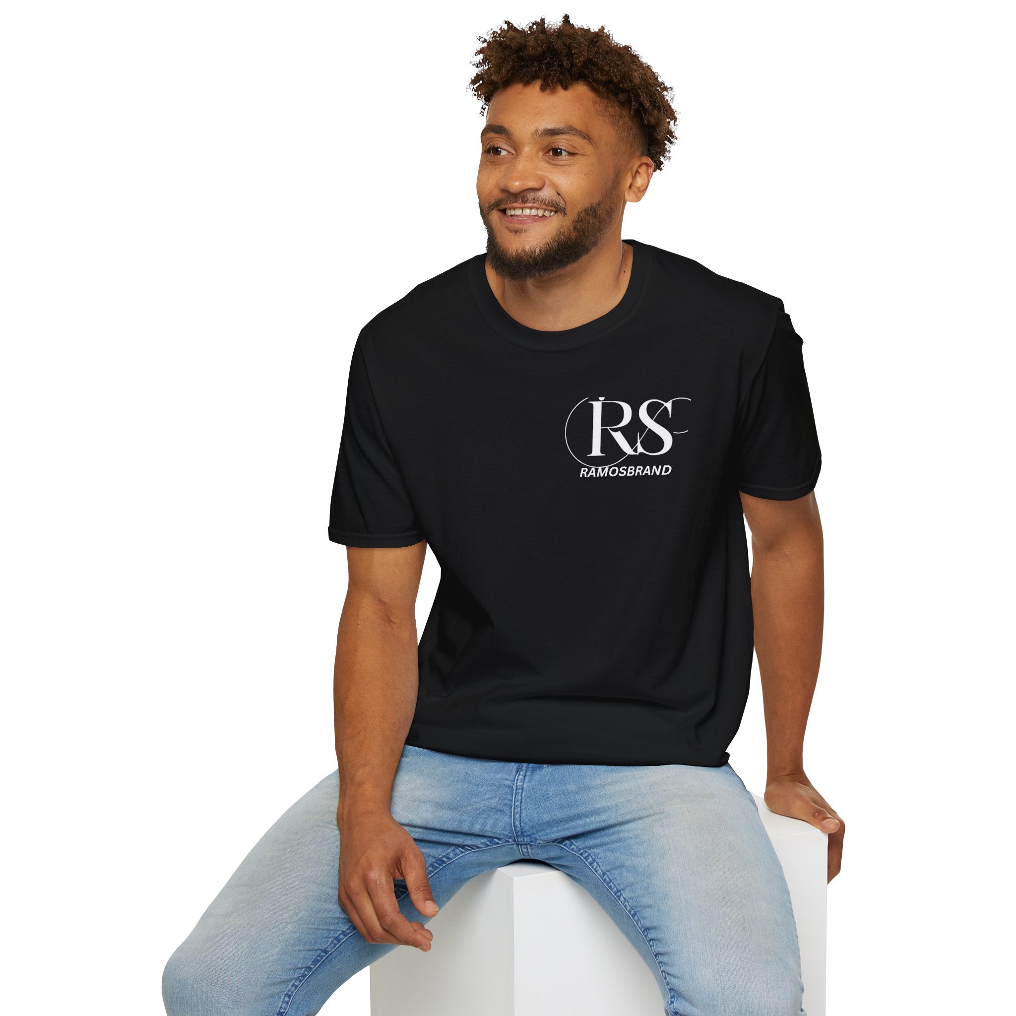 RS RAMOS  T-Shirt — Elegant Initials Tee