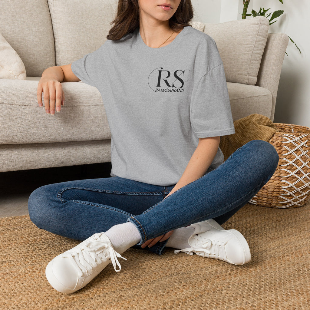 RS RAMOS Brand  T-Shirt — Minimalist Initials Tee
