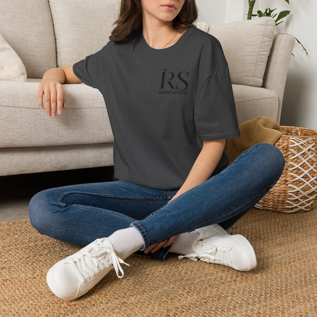RS RAMOS Brand  T-Shirt — Minimalist Initials Tee