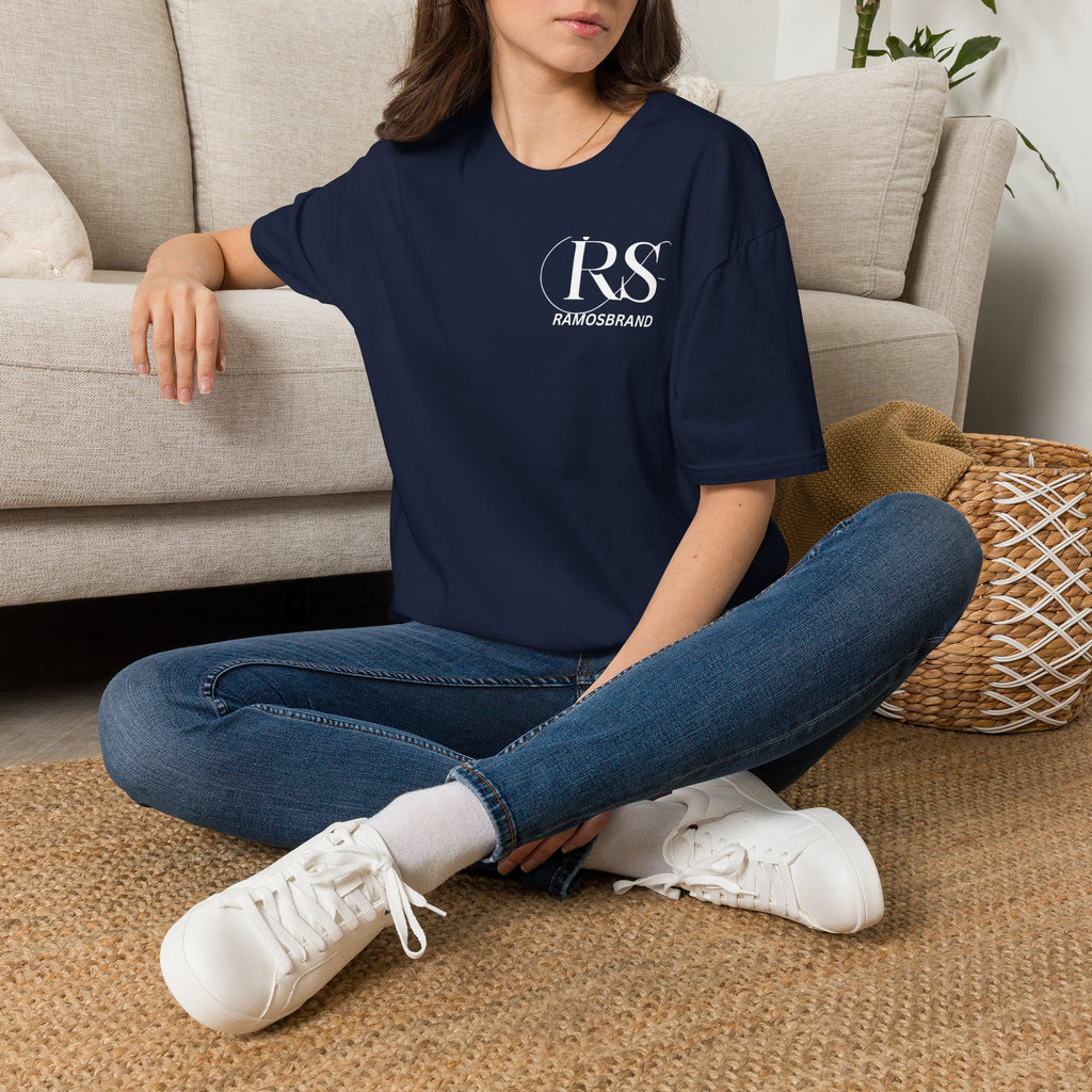 RS RAMOS  T-Shirt — Elegant Initials Tee