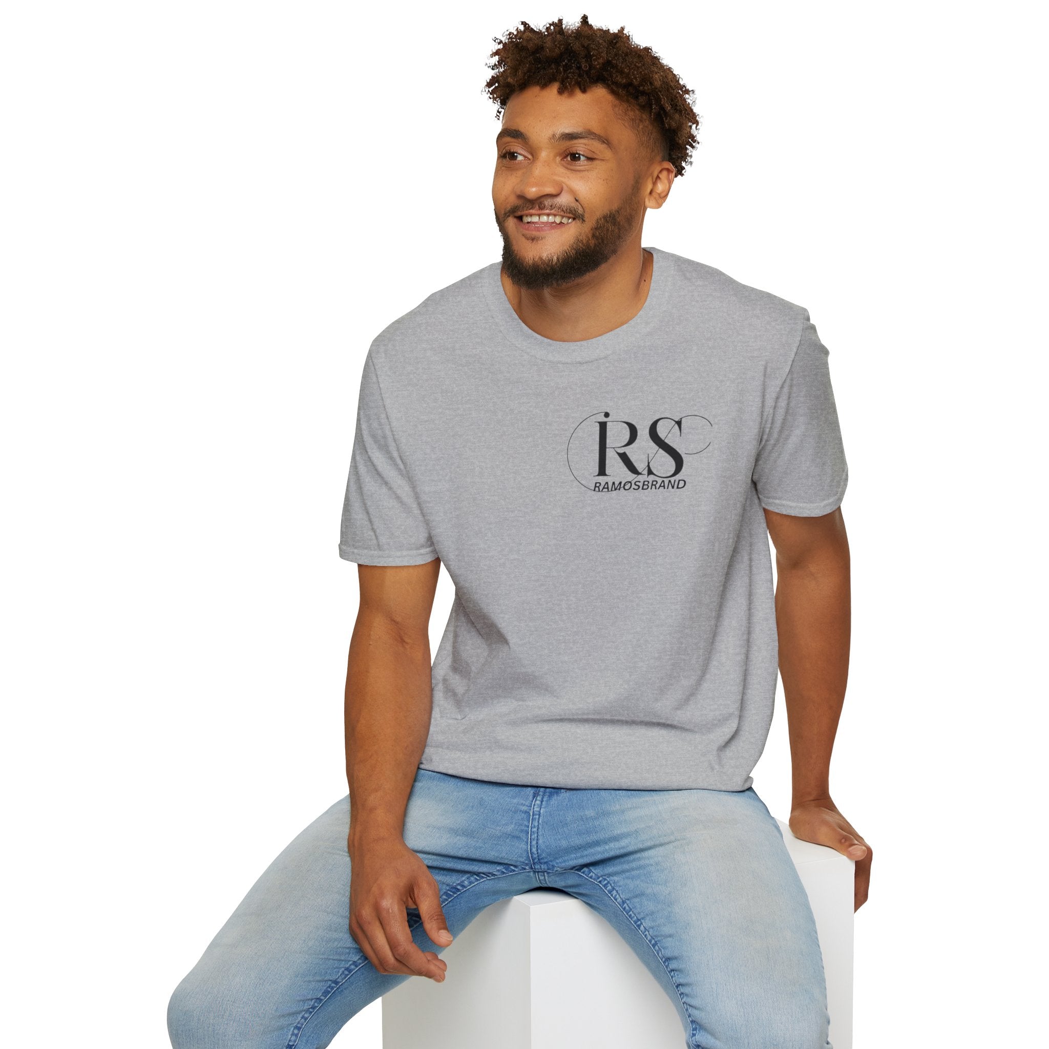 RS RAMOS Brand  T-Shirt — Minimalist Initials Tee
