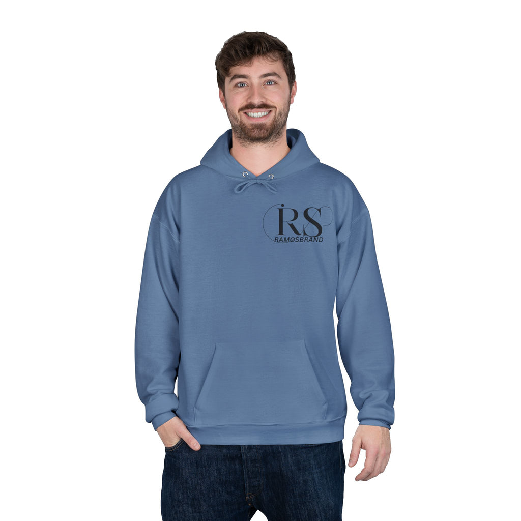 RS RAMOS Brand  Hoodie | Minimal Script Logo Pullover