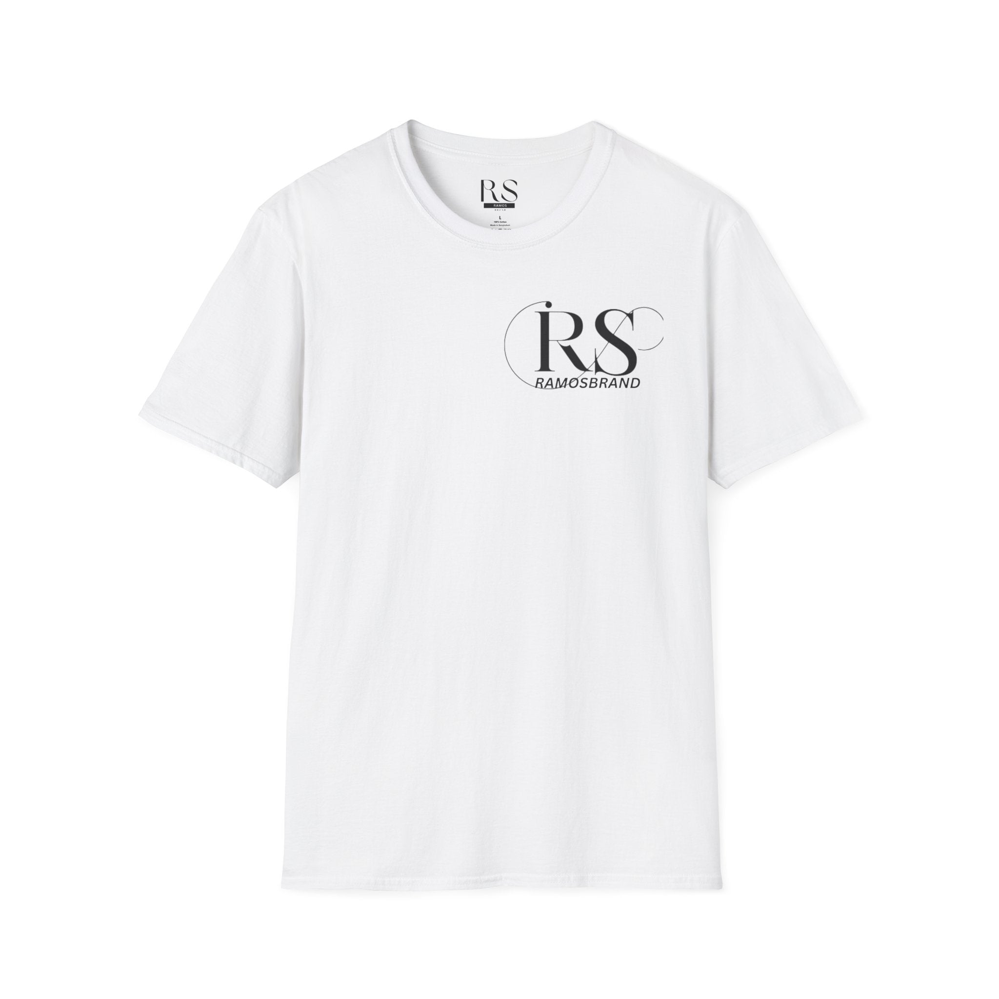 RS RAMOS Brand  T-Shirt — Minimalist Initials Tee