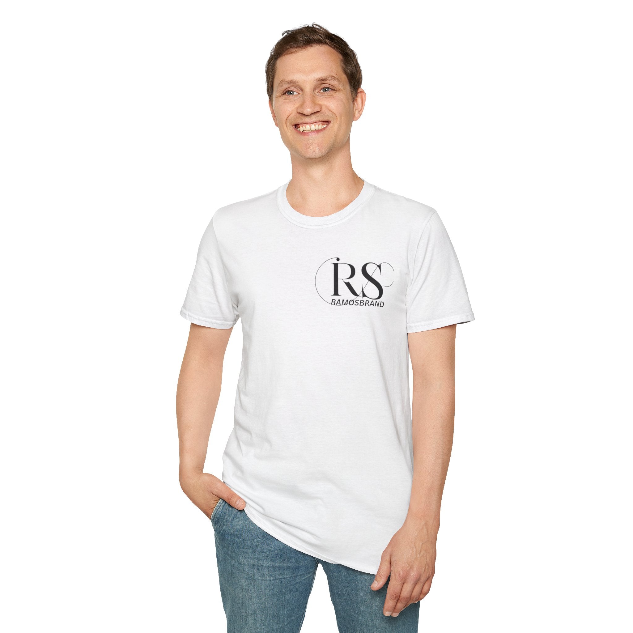 RS RAMOS Brand  T-Shirt — Minimalist Initials Tee