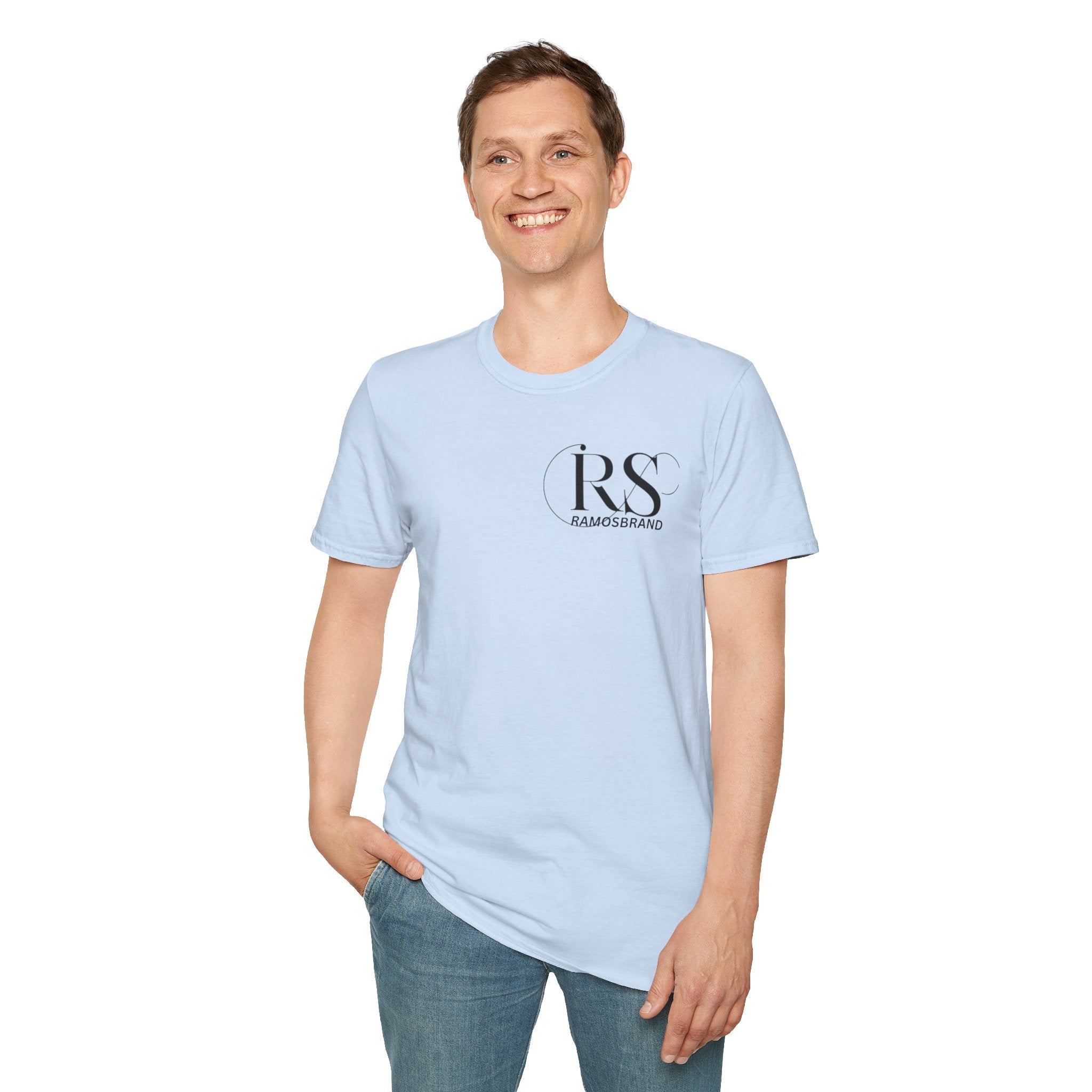 RS RAMOS Brand  T-Shirt — Minimalist Initials Tee