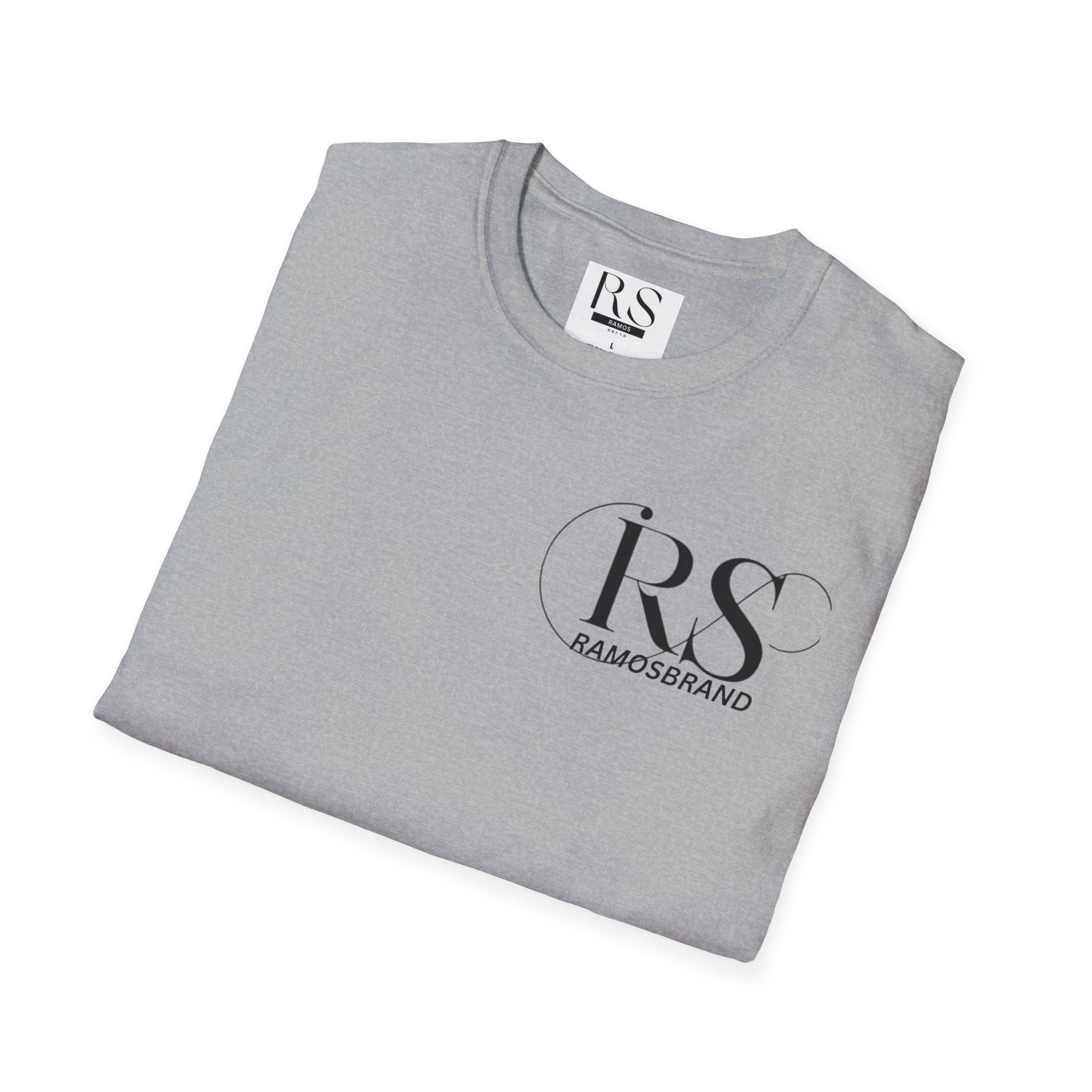 RS RAMOS Brand  T-Shirt — Minimalist Initials Tee