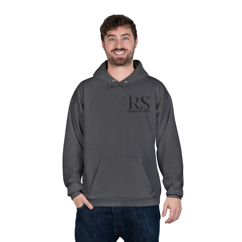 RS RAMOS Brand  Hoodie | Minimal Script Logo Pullover