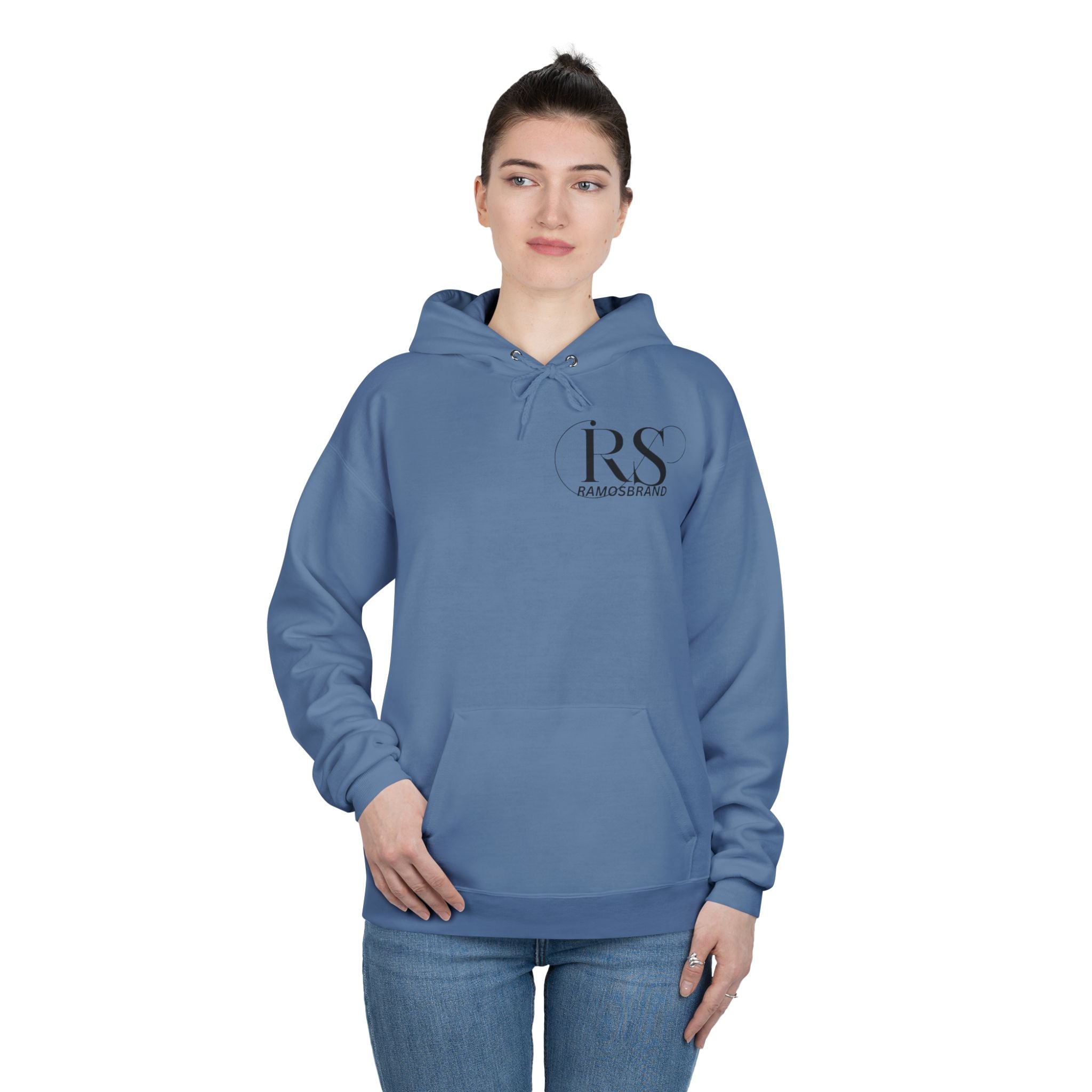 RS RAMOS Brand  Hoodie | Minimal Script Logo Pullover