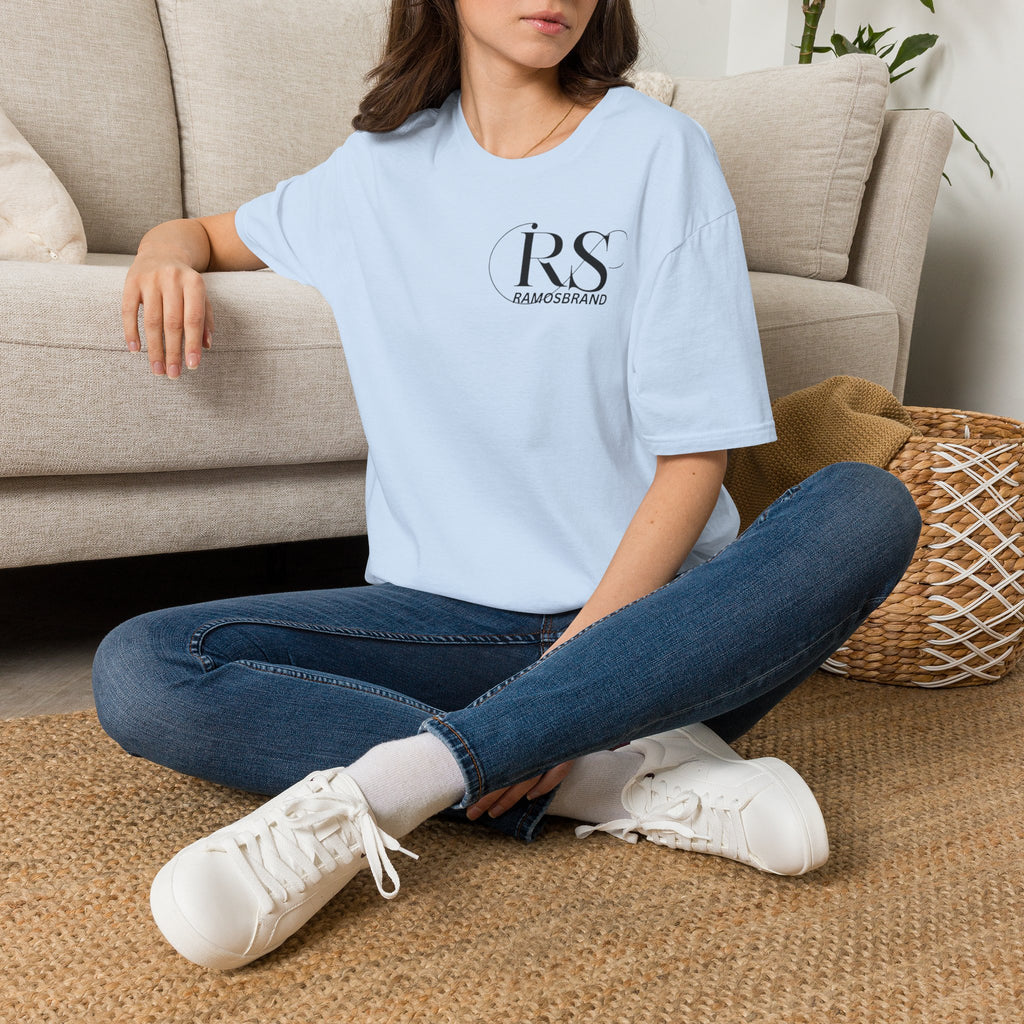 RS RAMOS Brand  T-Shirt — Minimalist Initials Tee