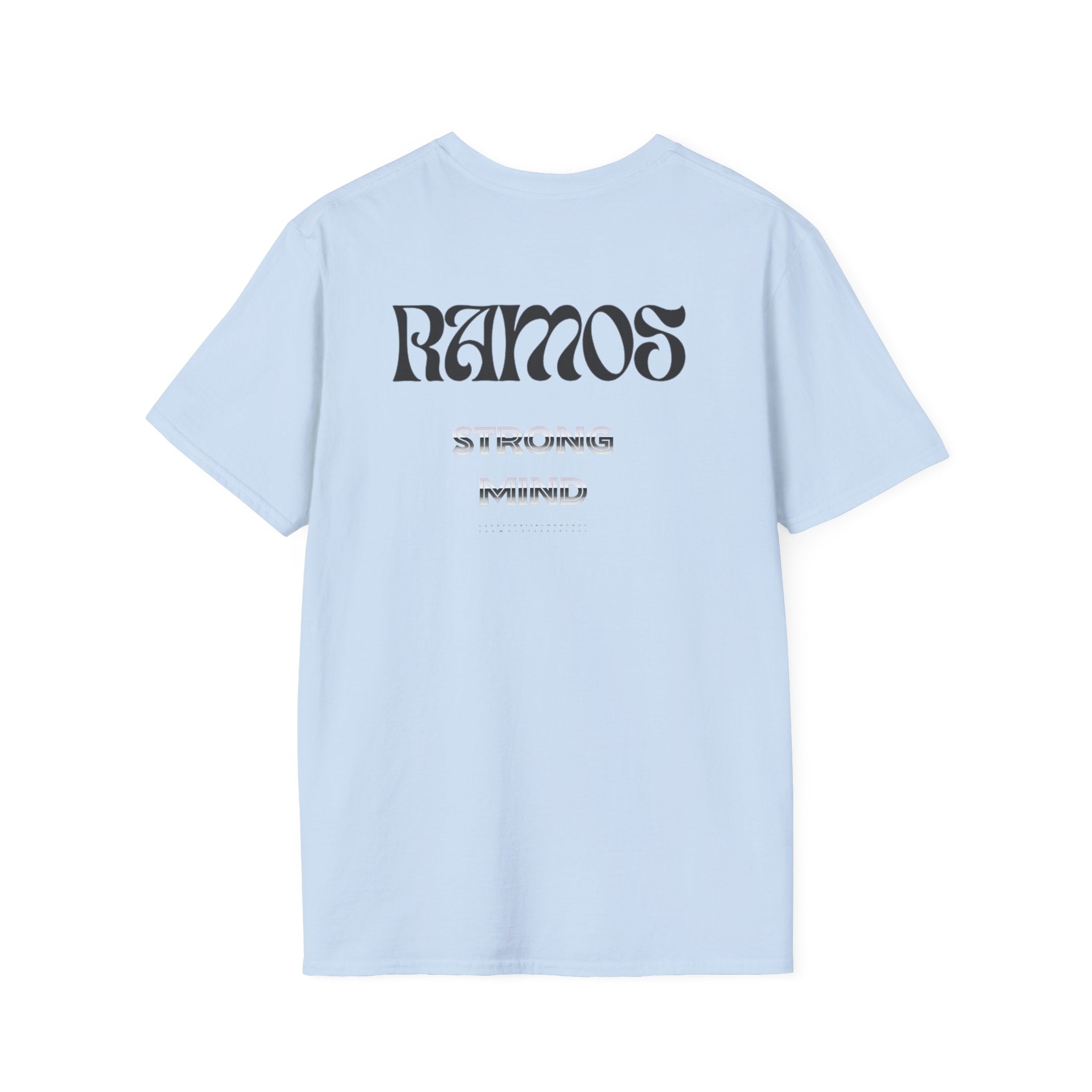 RS RAMOS Brand  T-Shirt — Minimalist Initials Tee