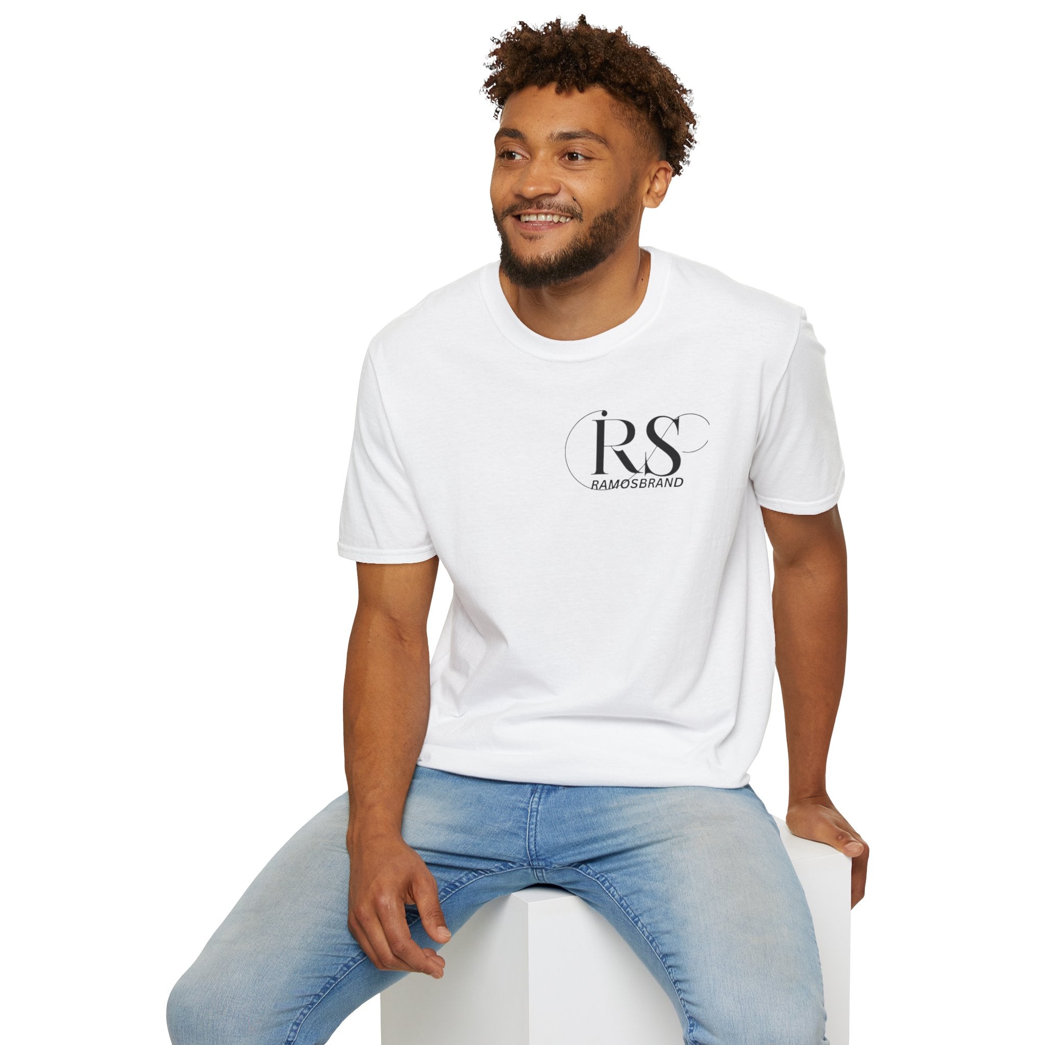 RS RAMOS Brand  T-Shirt — Minimalist Initials Tee