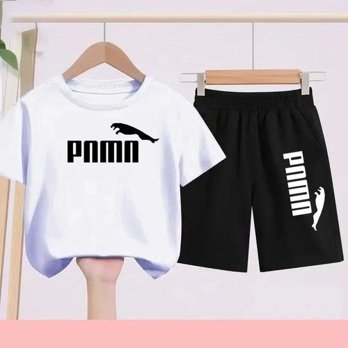 Summer 2 Piece Set 3-12 Age Children T- shirts